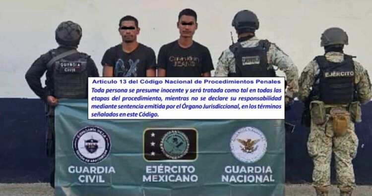 Detenidos 3 Hombres En Apatzingán; Les Aseguran 7 Fusiles: Ssp