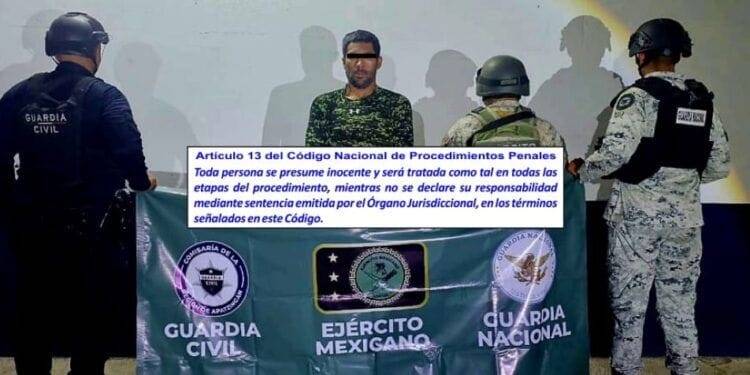 Detenidos 3 hombres en Apatzingán; les aseguran 7 fusiles: SSP
