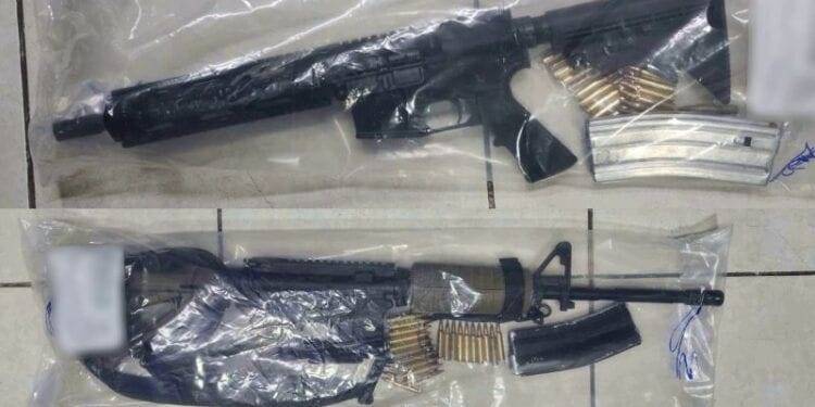 Detiene FGE a dos con armas en Álvaro Obregón 1 Detiene FGE a dos con armas en Álvaro Obregón