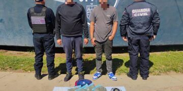 Detiene Ssp A 2 Personas Con Cerca De 3 Kilos De Mariguana