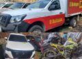 Fge Cateó En Quiroga Inmueble Y Asegura 3 Vehículos Con Reporte De Robo