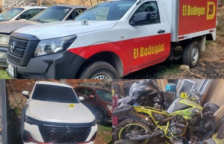 Fge Cateó En Quiroga Inmueble Y Asegura 3 Vehículos Con Reporte De Robo
