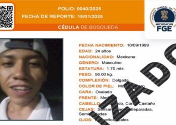 En Apatzingán, Localiza Fge A Hombre De 24 Años Reportado Como Desaparecido