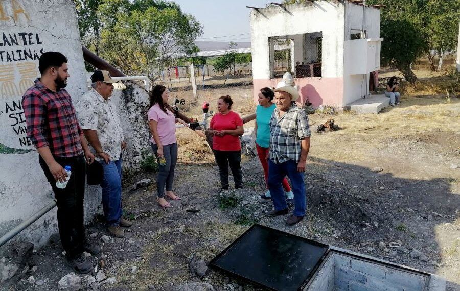 Irma Moreno Rehabilitacion del Sistema de Agua Potable en Erendira | El Día de Michoacán