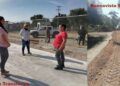Irma Moreno Supervisa Obras En Eréndira: Cancha De Usos Múltiples Y Rehabilitación De Caminos