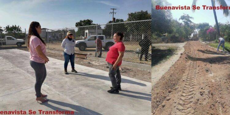 Irma Moreno supervisa obras en Eréndira: cancha de usos múltiples y rehabilitación de caminos 1 Irma Moreno supervisa obras en Eréndira: cancha de usos múltiples y rehabilitación de caminos