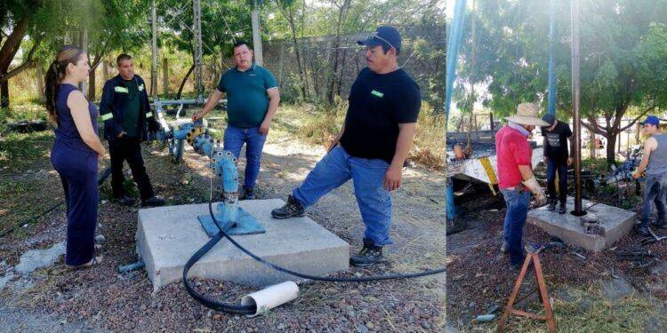 Ordena Irma Moreno rápida reparación de Bomba de agua para restablecer suministro a tres colonias de Buenavista