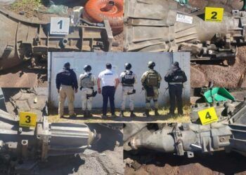 En Morelia, Recupera Fiscalía General Cuatro Transmisiones Para Vehículos Tras Cateo