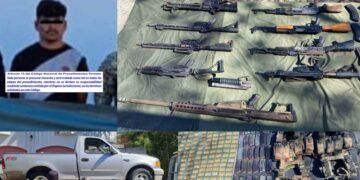 Ssp Detiene A Uno Con 9 Armas Largas Y Más De 2 Mil Cartuchos, En Buenavista