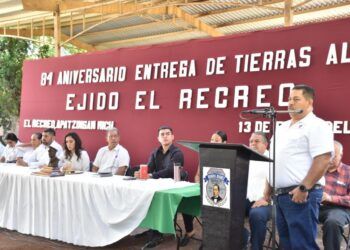 Celebran 84 De Años De Historia En El Ejido De «El  Recreo»