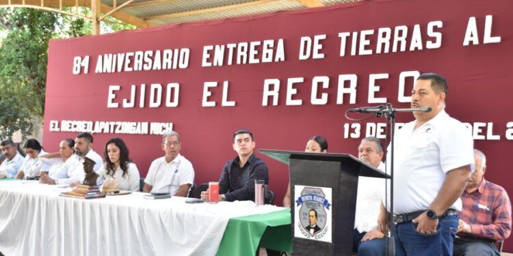 Celebran 84 De Años De Historia En El Ejido De «El  Recreo»