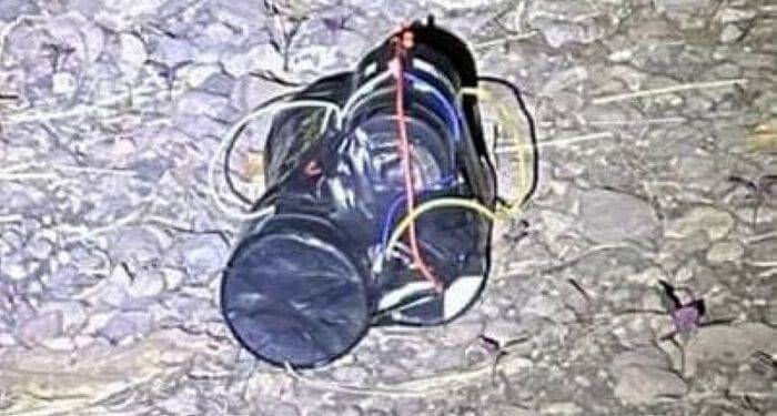 Localizan e inhabilitan artefacto explosivo improvisado en Parácuaro 1 Localizan e inhabilitan artefacto explosivo improvisado en Parácuaro