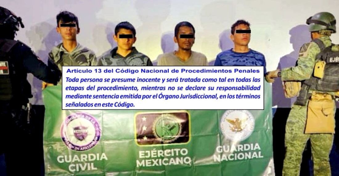 aseguran a 4 hombres en Apatzingan | El Día de Michoacán