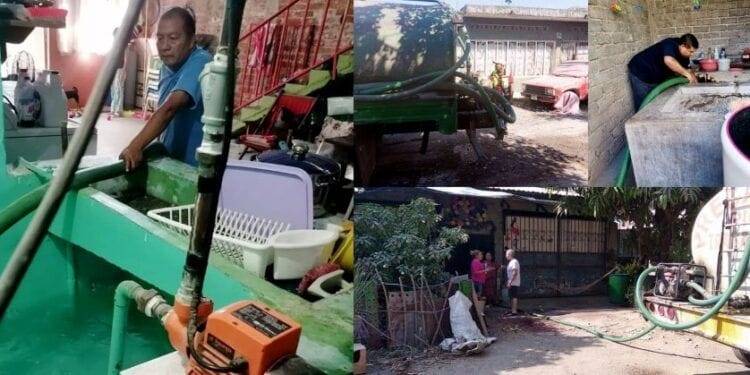 Atienden gobierno de Apatzingán con pipa, colonias afectadas por suministro en Apatzingán