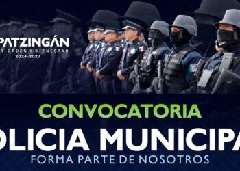 Anuncia Convocatoria Gobierno De Apatzingán, Para Reclutar Nuevos Elementos En La Policía Municipal