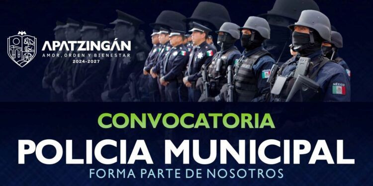 Anuncia convocatoria Gobierno de Apatzingán, para reclutar nuevos elementos en la Policía Municipal 1 Anuncia convocatoria Gobierno de Apatzingán, para reclutar nuevos elementos en la Policía Municipal