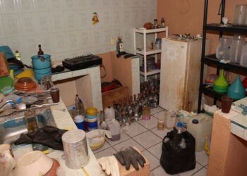 Fuerzas Estatales Y Federales Desmantelan Laboratorio Clandestino En Morelia