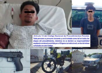 Tras Persecución Policías Capturan A Dos Presuntos Roba Motos En Apatzingán