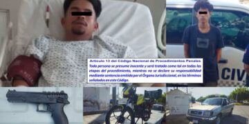 Tras Persecución Policías Capturan A Dos Presuntos Roba Motos En Apatzingán