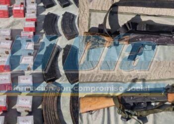Incautan Dos Rifles De Asalto Y 2 Mil 560 Balas En Santa Ana De Buenavista