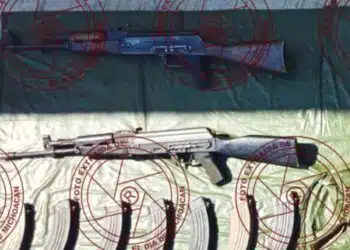 Incautan Dos Rifles De Asalto En Parácuaro Y 760 Balas