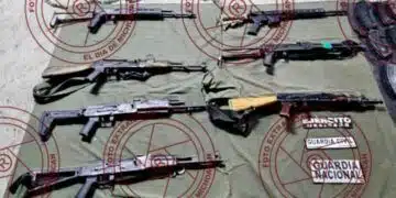 Tras Agresión Aseguran 7 Fusiles En Los Charcos De Buenavista