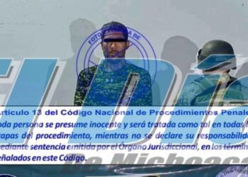 Sentencia de seis años de prisión, contra  detenido con armas en El Capire de Apatzingán el pasado 27 de Enero