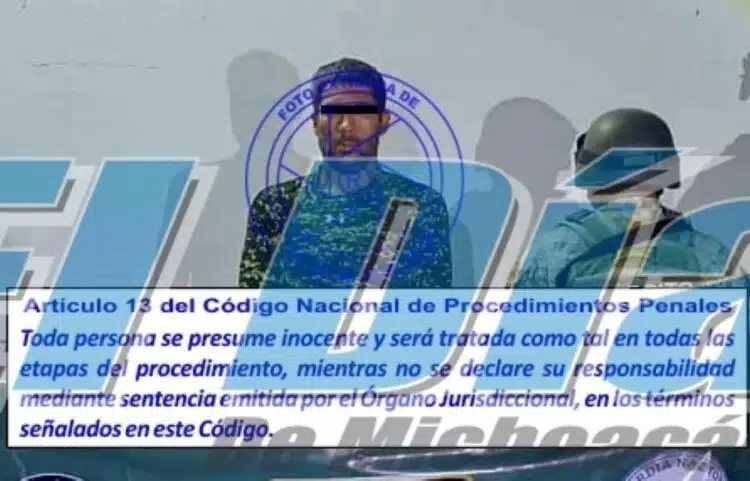Sentencia De Seis Años De Prisión, Contra  Detenido Con Armas En El Capire De Apatzingán El Pasado 27 De Enero