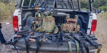 Detenido Líder Delincuencial Y 6 Cómplices Con Armas, Droga Y Vehículos, En Pátzcuaro: Ssp 23 Bedolla Arranca Destrucción Masiva De Maquinitas Tragamonedas