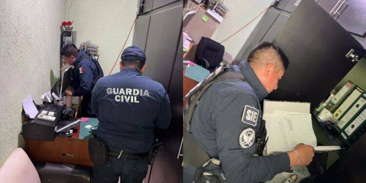 Guardia Civil Realiza Actos de Investigación en la Asociación de Citricultores del Valle de Apatzingán para Evitar Extorsión y Garantizar Transparencia