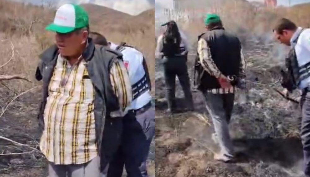 Javier Maldonado por Prender Fuego a un Pastizal en Morelia | El Día de Michoacán