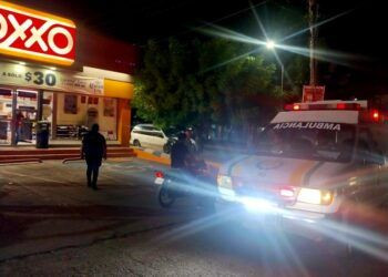 Joven fue víctima de un ataque a balazos frente a la preparatoria Adolfo Chávez Apatzingán