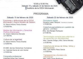 Ofrece Cedh Curso-Taller A Periodistas Del Estado