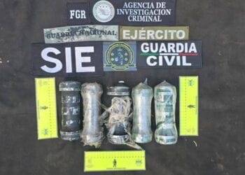 Aseguran artefactos explosivos y vehículos en Huandacareo