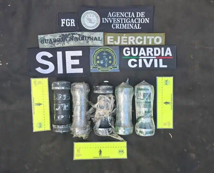 Aseguran Artefactos Explosivos Y Vehículos En Huandacareo