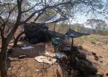 Desmantelan Un Campamento De Vigilancia Del Crimen Organizado En Acahuato