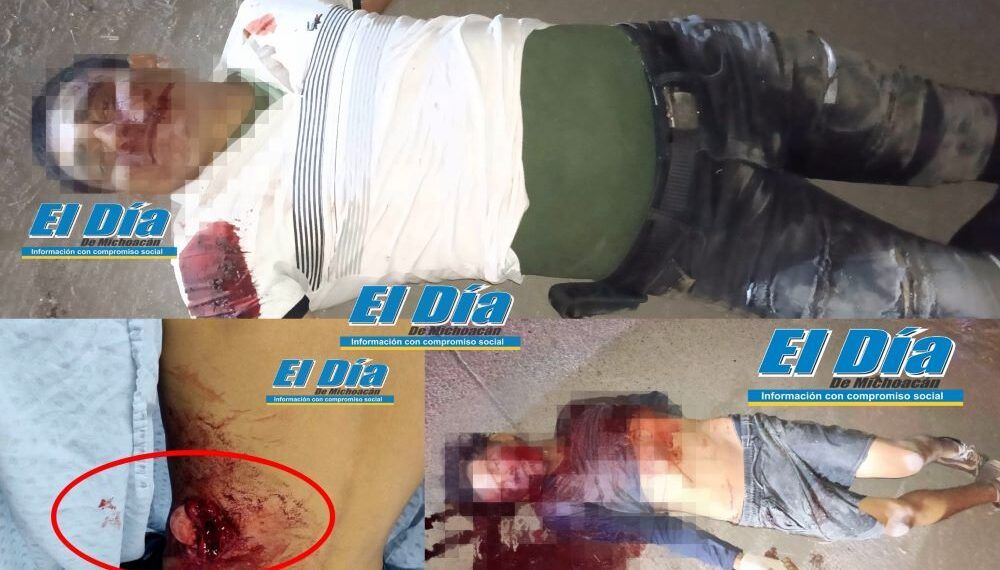 Dos Muertos Y Una Menor Herido En La Colonia Zapata De Apatzingán