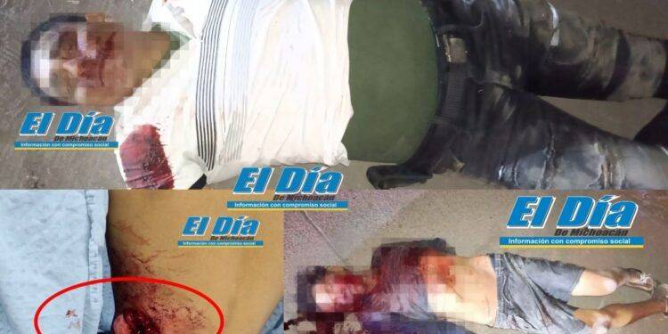Dos muertos y una menor herido en la colonia Zapata de Apatzingán