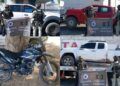 Aseguran Tres Camionetas Y Una Motocicleta Con Reporte En Las Colonias Cenobio Moreno, Municipio De Apatzingán
