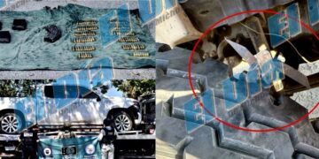 Aseguran Vehículo Abandonado Y Equipo Táctico En El Naranjo De Chila