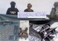 Detienen A Uno En La Comunidad De Puerta Chica En Parácuaro Con Armamento Y Explosivos Improvisados
