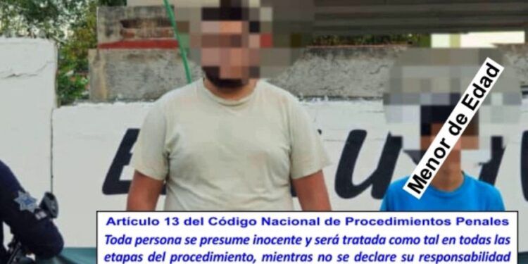 Detienen a dos presuntos extorsionadoras en la Miguel Hidalgo de Apatzingán; un menor entre los detenidos