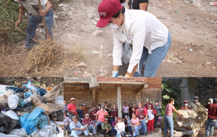 Fanny Arreola encabeza jornada de limpieza | El Día de Michoacán