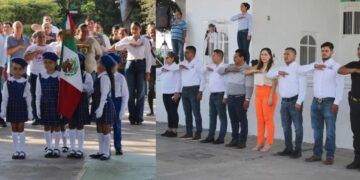 Irma Moreno Busca La Transformación De Menores Y Fomenta Los Valores Cívicos En Buenavista 23 La Presidenta Fanny Arreola, Rinde Homenaje A Benito Juárez