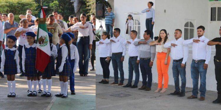 La Presidenta Fanny Arreola, rinde homenaje a Benito Juárez