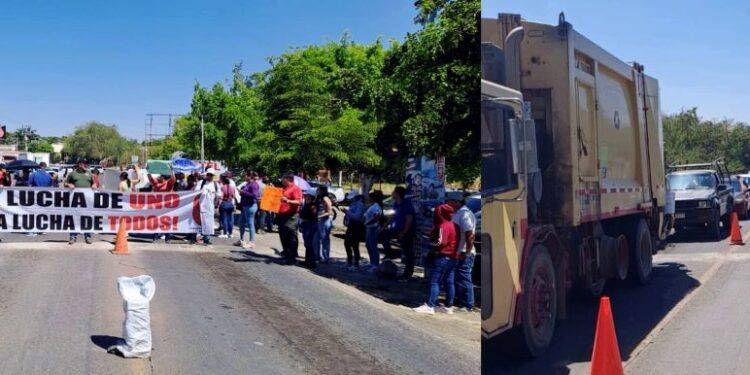 Maestros y padres de familia bloquean carretera en Buenavista, exigen pagos y reposición de plazas escolares 1 Maestros y padres de familia bloquean carretera en Buenavista, exigen pagos y reposición de plazas escolares