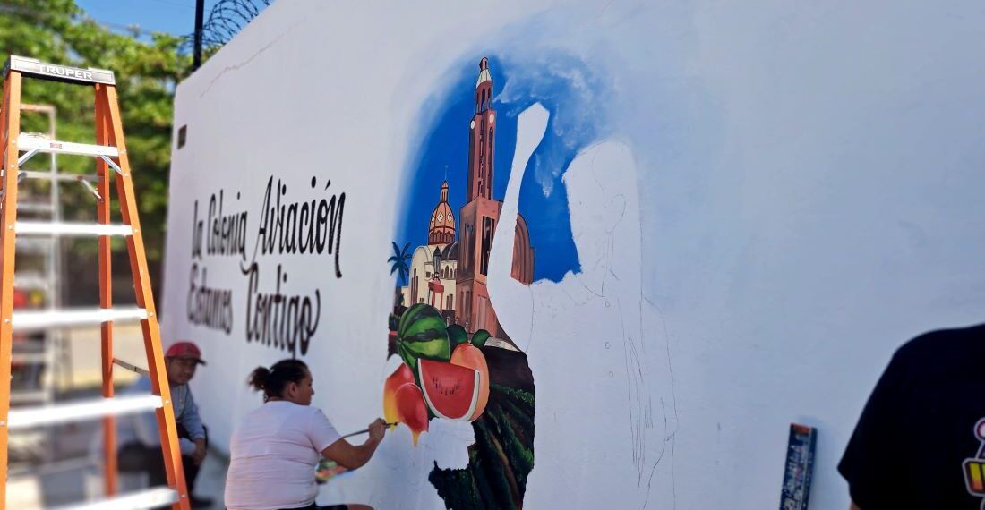 Mural aviacion | El Día de Michoacán