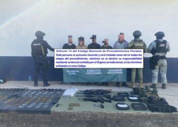 Aseguran A Cinco Personas Armadas Y Más De 2 Mil Cartuchos, En San Antonio De Apatzingán: Ssp