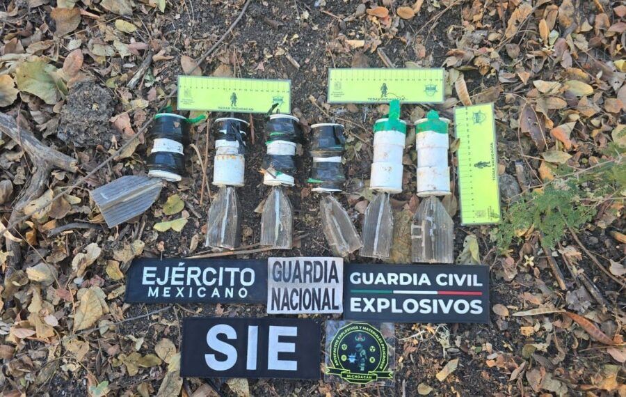 Seis artefactos explosivos asegurados en Buenavista | El Día de Michoacán