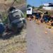 Un Herido En Choque De Camioneta En La Carretera Apatzingán – Cuatro Caminos
